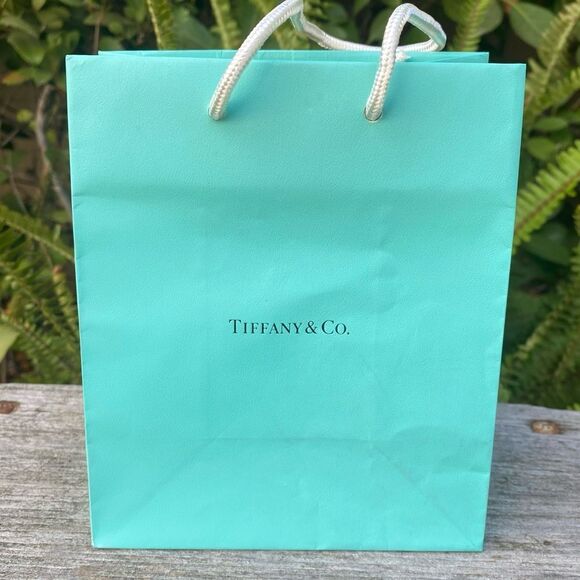 Tiffany & Co Silver 925 Classic Heart Charm Bracelet. Engravable. Pouch - Picture 10 of 11